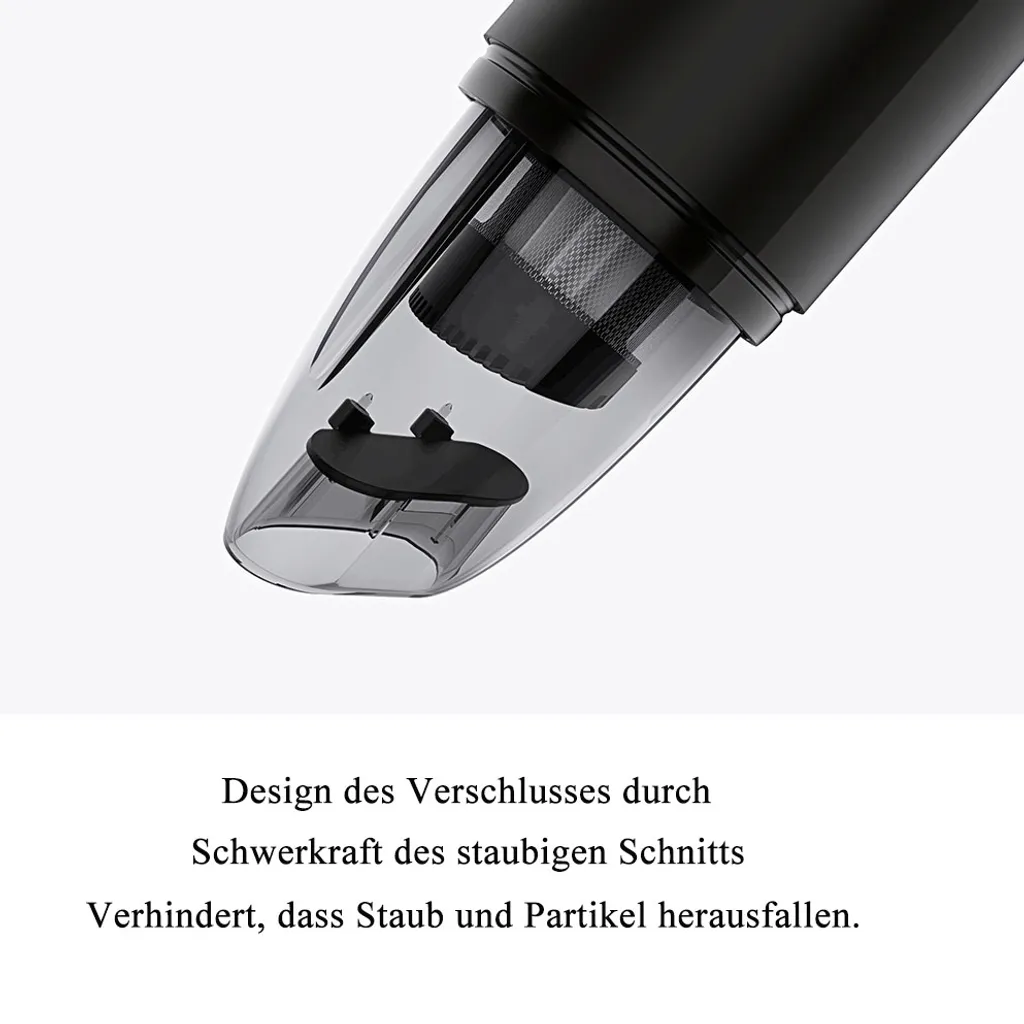Xiaomi SHUNZAO Z1Pro Kabellos Mehrzweck Handstaubsauger 15500Pa Saugbürstenloser Motor Für Haus Büro Auto Schwarz 11 Xiaomi SHUNZAO Z1Pro Kabellos Mehrzweck Handstaubsauger 15500Pa Saugbürstenloser Motor Für Haus Büro Auto Schwarz – Bild 9