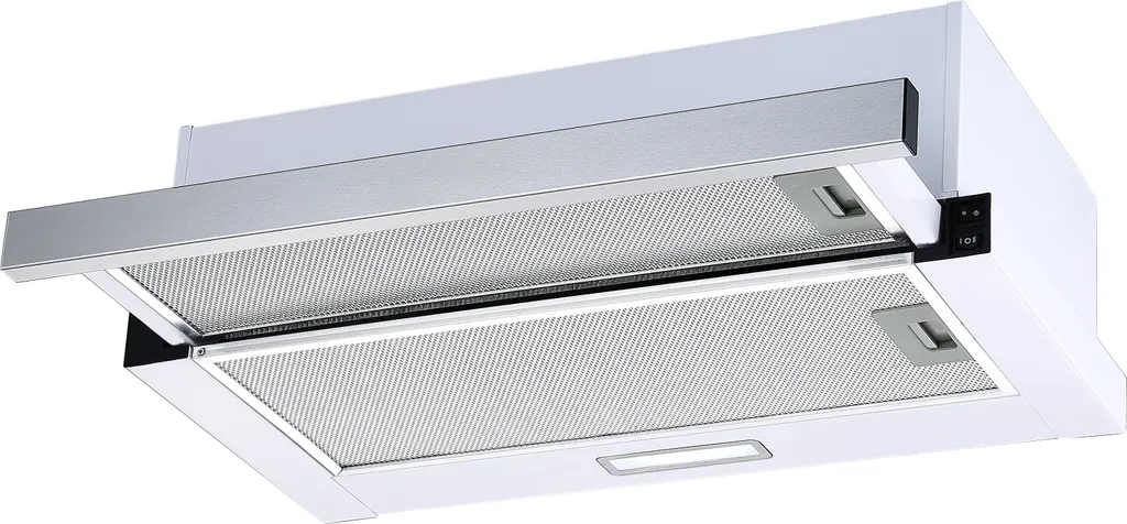 Respekta Dunstabzugshaube 60 Cm Flachschirmhaube Unterbauhaube Edelstahl LED 5 Respekta Dunstabzugshaube 60 Cm Flachschirmhaube Unterbauhaube Edelstahl LED – Bild 3