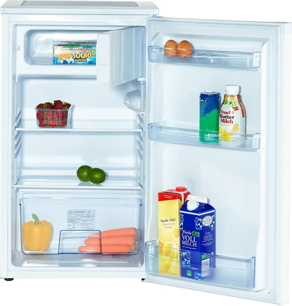 Amica KS 15195 W, Kühlschrank Mit Gefrierfach, 85 Cm Höhe, Weiß, 8 Amica KS 15195 W, Kühlschrank Mit Gefrierfach, 85 Cm Höhe, Weiß, – Bild 6