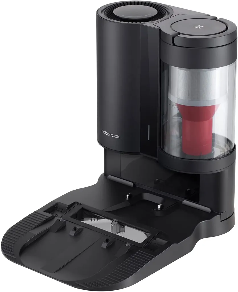 Roborock Auto Empty Dock For S7 ,S7 MaxV, Smart Bin Detection, HEPA Air Filter, Electrode Cleaning Brush (Schwarz) 3 Roborock Auto Empty Dock For S7 ,S7 MaxV, Smart Bin Detection, HEPA Air Filter, Electrode Cleaning Brush (Schwarz)