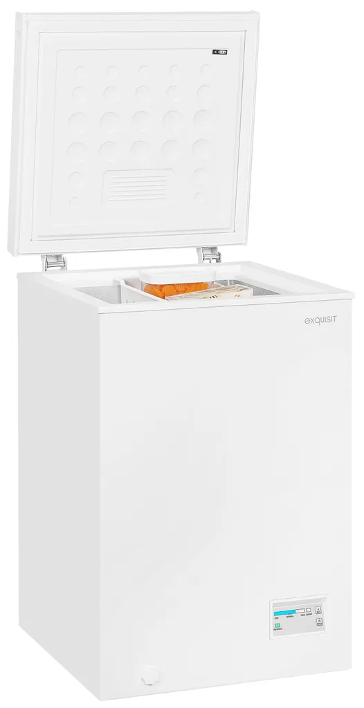 Exquisit Gefriertruhe GT100-E-040F Weiss | 98 L Nutzinhalt | Weiß 7 Exquisit Gefriertruhe GT100-E-040F Weiss | 98 L Nutzinhalt | Weiß – Bild 5