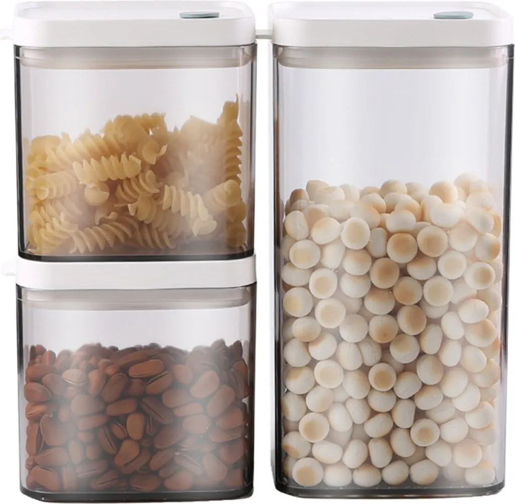 Vorratsbehälter Für Lebensmittel Quadratischer Vorratsbehälter Aus Kunststoff Aus Kunststoff (1500 Ml) 1 Stk 5 Vorratsbehälter Für Lebensmittel Quadratischer Vorratsbehälter Aus Kunststoff Aus Kunststoff (1500 Ml) 1 Stk – Bild 3