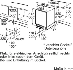 BOSCH Unterbau-Kühlautomat KUL15AFF0 Integrierbar, Flachscharnier 21 BOSCH Unterbau-Kühlautomat KUL15AFF0 Integrierbar, Flachscharnier -Kaufland Verkäufe 3c18922f629c5d13442ddbc414997040