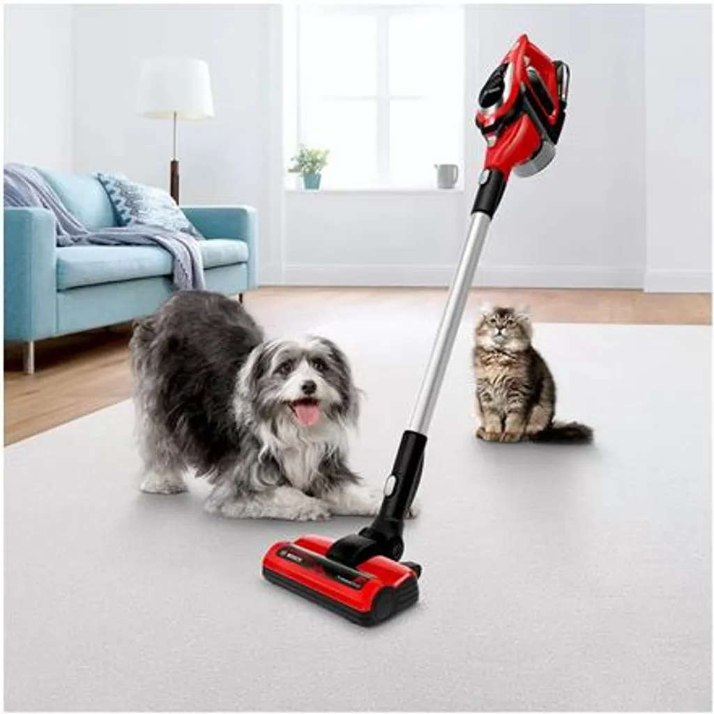 Bosch Staubsauger Unlimited ProAnimal BBS81PET Akkubetrieb, Handstick Und Handheld, 18 V, Betriebsdauer (max. 5 Bosch Staubsauger Unlimited ProAnimal BBS81PET Akkubetrieb, Handstick Und Handheld, 18 V, Betriebsdauer (max. – Bild 3