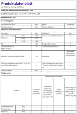 PKM KS93 Vollraumkühlschrank Kühlschrank FreshZone Glasböden -Kaufland Verkäufe 3d3aeaa0301f72635dac39141ddf4716