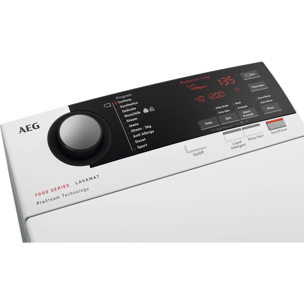 AEG LAVAMAT L7TL720EX Waschmaschine Toplader Freistehend 7kg 1.251 U/min 5 AEG LAVAMAT L7TL720EX Waschmaschine Toplader Freistehend 7kg 1.251 U/min – Bild 3