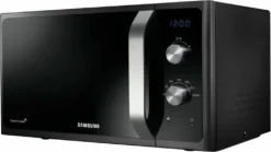 SAMSUNG - Mikrowelle Solo 28l / Elektromechanische Steuerung / Keramikschmelzhohlraum / Plattenspieler-Stoppfunktion / Dampfgarer / F. -Kaufland Verkäufe 3dc7ee701410c61ab4195bd168408c0e