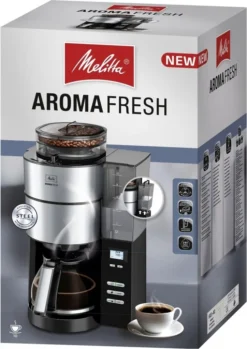 MELITTA 1021-02 Aroma Fresh Kaffeeautomat Mit Timer Und Mahlwerk Schwarz, Farbe:Schwarz -Kaufland Verkäufe 3e1effda3e3858d830fb2ba40eca1a75