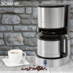 Bomann Thermo-Kaffeeautomat KA 6037 CB Edelstahl/schwarz 18 Bomann Thermo-Kaffeeautomat KA 6037 CB Edelstahl/schwarz -Kaufland Verkäufe 3e2402dc5db31001838d00887f944b6d