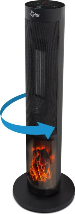 SUNTEC Heizlüfter Heat PTC 2000 Flame - Leise Heizturm Inkl. Fernbedienung Timer 2000 Watt | Elektro Heiztower Mit Thermostat 2 Heizstufen | Elektroheizung Kaminfeueroptik | Elektrische Wärme 15-35 °C 13 SUNTEC Heizlüfter Heat PTC 2000 Flame - Leise Heizturm Inkl. Fernbedienung Timer 2000 Watt | Elektro Heiztower Mit Thermostat 2 Heizstufen | Elektroheizung Kaminfeueroptik | Elektrische Wärme 15-35 °C -Kaufland Verkäufe 3e868a62ff5d2a8d0ad7f1ccc1f3ecf5