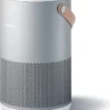 Xiaomi Tragbar Luftreiniger Für Allergiker Haustierenhalter Kühche U. Neue Haus Leise 19dB Smartmi P1 Alexa Google Usw. Steuerung HEPA-Filter Fängt 99,9% Partikel Viren Sauerstoff Versorgung Reiniger Tragegriff Partikellasersensor