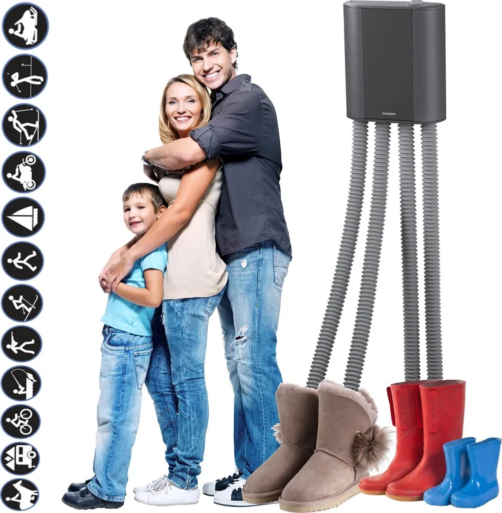 Melissa 16540011 Schuhtrockner Für 2 Paare Schuhe - Auch Für Stiefel Und Handschuhe Sehr Geeignet 3 Melissa 16540011 Schuhtrockner Für 2 Paare Schuhe - Auch Für Stiefel Und Handschuhe Sehr Geeignet