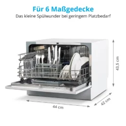 MEDION Tischgeschirrspüler (6 Gedecke Fassungsvermögen, 6 Reinigungsprogramme, ECO Programm, LED Anzeige, 51 DB, MD37210) 20 MEDION Tischgeschirrspüler (6 Gedecke Fassungsvermögen, 6 Reinigungsprogramme, ECO Programm, LED Anzeige, 51 DB, MD37210) -Kaufland Verkäufe 3f3de02ee303793e9e4f1eb6cebf7626