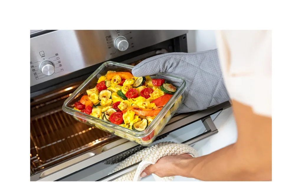 Emsa Frischhaltedose CLIP & CLOSE Glas 0,45 Liter 3er Set 4 Emsa Frischhaltedose CLIP & CLOSE Glas 0,45 Liter 3er Set – Bild 2