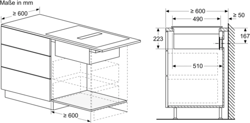 NEFF T48CD7AX2 Induktions-Kochfeld, Glaskeramik, 80,2 Cm Breite, 4 Kochstellen, Sensor-Bedienelemente 11 NEFF T48CD7AX2 Induktions-Kochfeld, Glaskeramik, 80,2 Cm Breite, 4 Kochstellen, Sensor-Bedienelemente – Bild 9