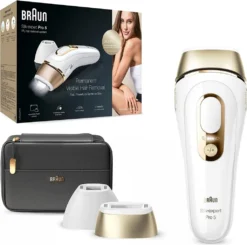 Braun Silk-Expert Pro 5 PL5140 IPL Haarentfernungsgerät, SkinPro 2.0 SensoAdapt - Weiß/Gold -Kaufland Verkäufe 402f448e9e69e8fea0a0dbf0bb47a7af