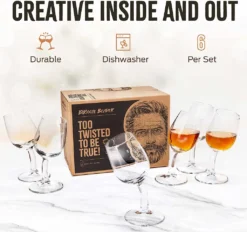 Brooze Bender Schnapsgläser 6er Set Stamper Glas Mit Stil Shot Vodka Likör Ouzo -Kaufland Verkäufe 40552ea1d98729eb5f4f1def26a755f6