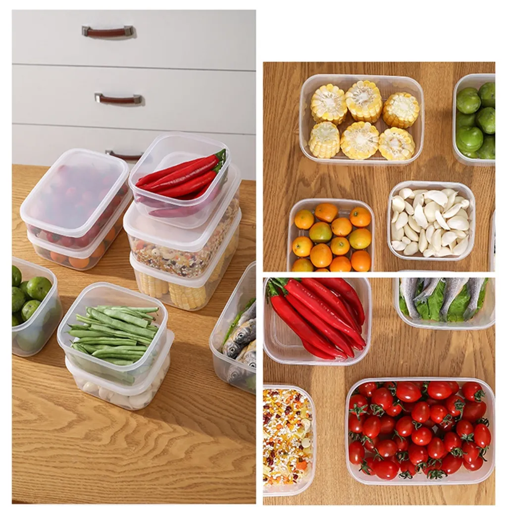 4 Stück/Set Lebensmittel Frisch Aufbewahren Aufbewahrungsbox Lebensmittelbehälter Frischhaltedosen Küchenaufbewahrung Mit Deckel,Mikrowellen- Und Spülmaschinengeeignet 7 4 Stück/Set Lebensmittel Frisch Aufbewahren Aufbewahrungsbox Lebensmittelbehälter Frischhaltedosen Küchenaufbewahrung Mit Deckel,Mikrowellen- Und Spülmaschinengeeignet – Bild 5