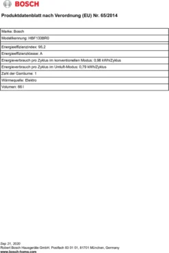 Bosch Einbau-Backofen HBF133GR0 24 Bosch Einbau-Backofen HBF133GR0 -Kaufland Verkäufe 40e8941b630e031b4c0bb4cdc47bec4a