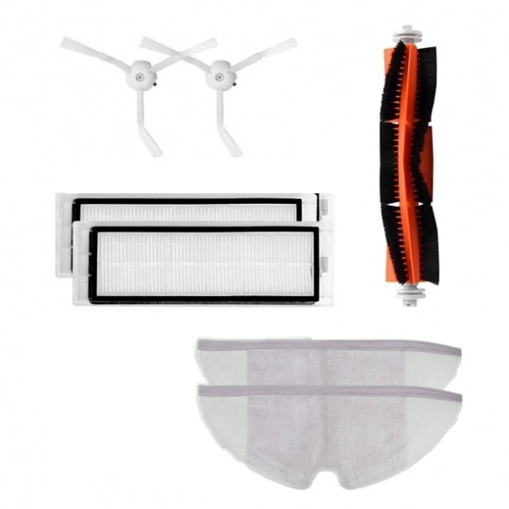 Zubehörset Für Roborock S5, S5 MAX, S6, S6 Pure, S6 MAX (1x Hauptbürste, 2x Seitenbürste, 2x Filter, 2x Pad) 6 Zubehörset Für Roborock S5, S5 MAX, S6, S6 Pure, S6 MAX (1x Hauptbürste, 2x Seitenbürste, 2x Filter, 2x Pad) – Bild 4