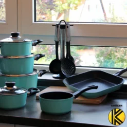 Karl Krüger 17/M Aluguss Koch-Topfset Topf 17tlg. Küchenhelfer Mint -Kaufland Verkäufe 4165574f83fb43720821b9d3a3875830