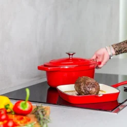 Daumonet Gusseisen-Bräter - Oval Ø 29 Cm - Kirschrot 20 Daumonet Gusseisen-Bräter - Oval Ø 29 Cm - Kirschrot -Kaufland Verkäufe 427ed67f7699b45fd6fc3ad7f52ee9e2