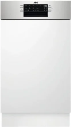 AEG - FEE62417ZM - Integrierbarer Geschirrspüler - Edelstahl - 45 Cm