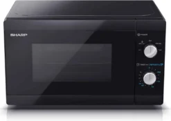 Sharp YC-MS01E-B, Arbeitsfläche, Solo-Mikrowelle, 20 L, 800 W, Drehregler, Schwarz -Kaufland Verkäufe 42e994f56a3c5525a39ee6889ac2cae5
