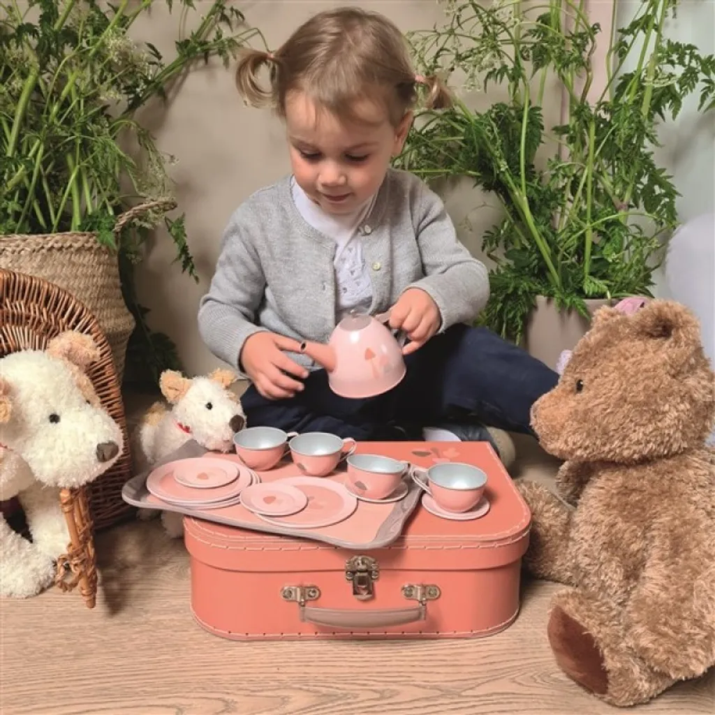 Koffer-Tee-Set Motiv Pilz, Für Kinder 4 Koffer-Tee-Set Motiv Pilz, Für Kinder – Bild 2