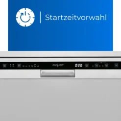 Exquisit Geschirrspüler GSP6312-030D Silber | Auto-Door-Open | 12 Maßgedecke | 6 Programme | LED-Anzeige | Startzeitvorwahl | Tassenablage | Höhenverstellbarer Oberkorb | Wasserenthärter -Kaufland Verkäufe 43225bd7eae43eb87dd5ec8bb411e79a