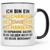 Lustige Tasse Automechaniker KFZ Mechaniker Geschenk Mechatroniker Werkstatt Tasse (Schwarz) -Kaufland Verkäufe 432f5d85afefad8d6b1a265bfa85fd40