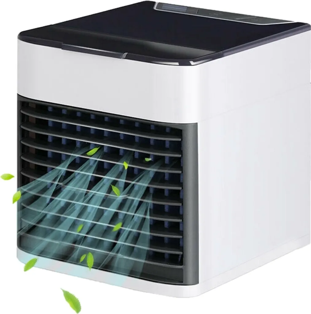 3 In1 Mini Luftkühler Klimageräte Klimaanlage Air Cooler Mobile Ventilator Befeuchter 4 3 In1 Mini Luftkühler Klimageräte Klimaanlage Air Cooler Mobile Ventilator Befeuchter – Bild 2