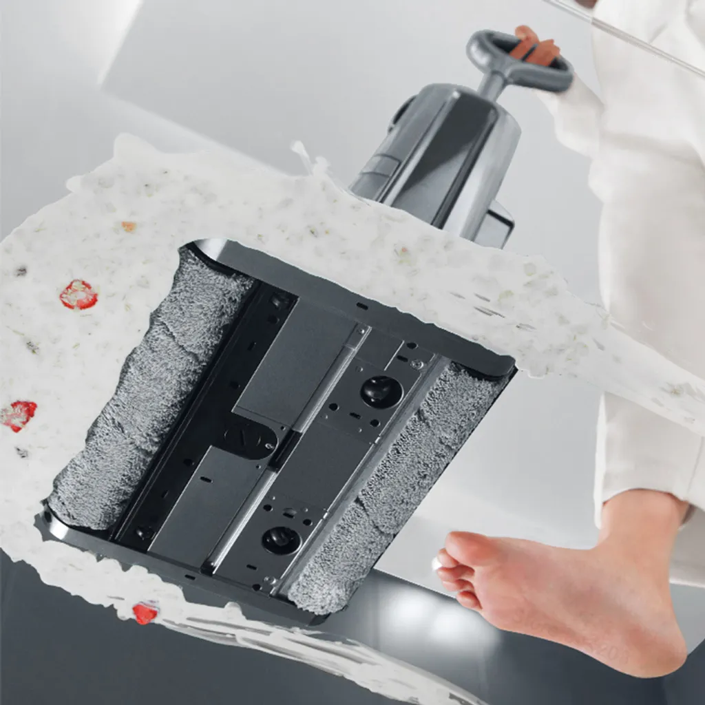 Uwant X100 Tragbarer Kabelloser All-in-One-Nass-Trocken-Staubsauger Für Mehrere Oberflächen Patentierte Doppelwalzenbürste Und Haarschneidegerät Selbstreinigende Intelligente Schmutzerkennung 600-ml-Wassertank 4000-mAh-Akku - Schwarz 6 Uwant X100 Tragbarer Kabelloser All-in-One-Nass-Trocken-Staubsauger Für Mehrere Oberflächen Patentierte Doppelwalzenbürste Und Haarschneidegerät Selbstreinigende Intelligente Schmutzerkennung 600-ml-Wassertank 4000-mAh-Akku - Schwarz – Bild 4