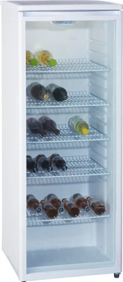 PKM Glastürkühlschrank Flaschenkühlschrank Getränkekühlschrank GKS255 - 143 Cm -Kaufland Verkäufe 43dc17585f0fd892cc45fd68d9064fa9