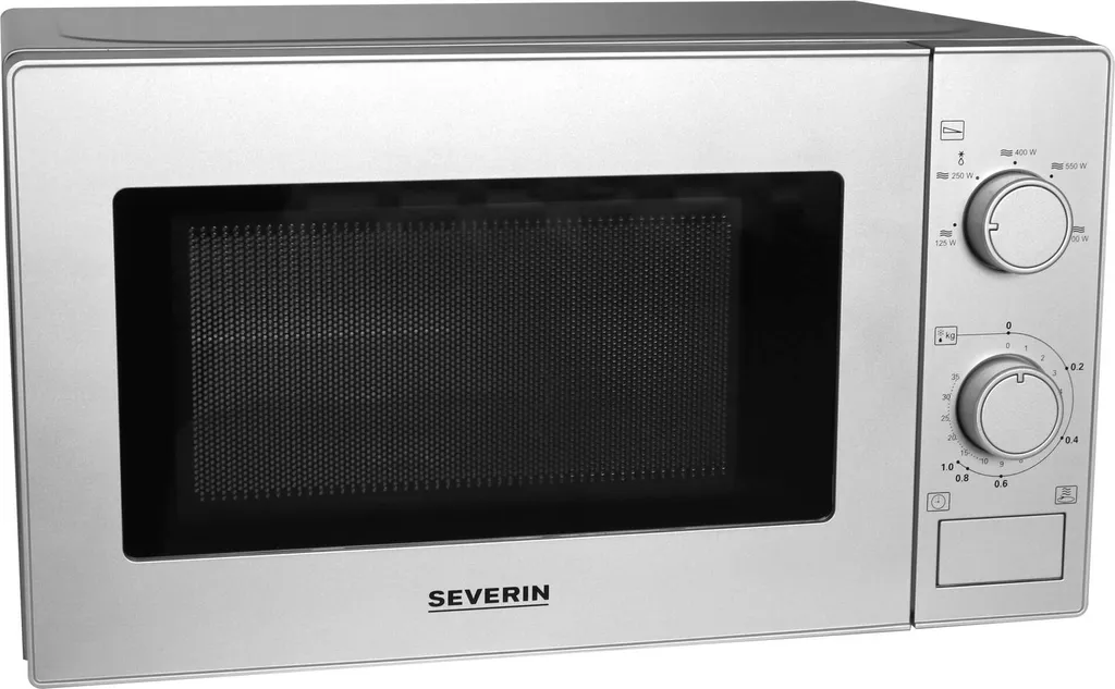 Severin MW 7899, Arbeitsplatte, Solo-Mikrowelle, 20 L, 700 W, Drehregler, Edelstahl 5 Severin MW 7899, Arbeitsplatte, Solo-Mikrowelle, 20 L, 700 W, Drehregler, Edelstahl – Bild 3