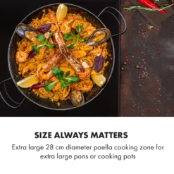 Klarstein Induktionskochfeld Einbaukochfeld Autark 60cm - 3 Zonen - FlexZone - 6600 W 9 Leistungsstufen Paella Zone Glaskeramik - Schwarz Einbau Glaskeramikkochfeld 3 Kochfelder Platten Elektro Einbaukochfeld Induktion Kochfeld Induktion -Kaufland Verkäufe 44028689cfc4e6d00562c4b40d288452