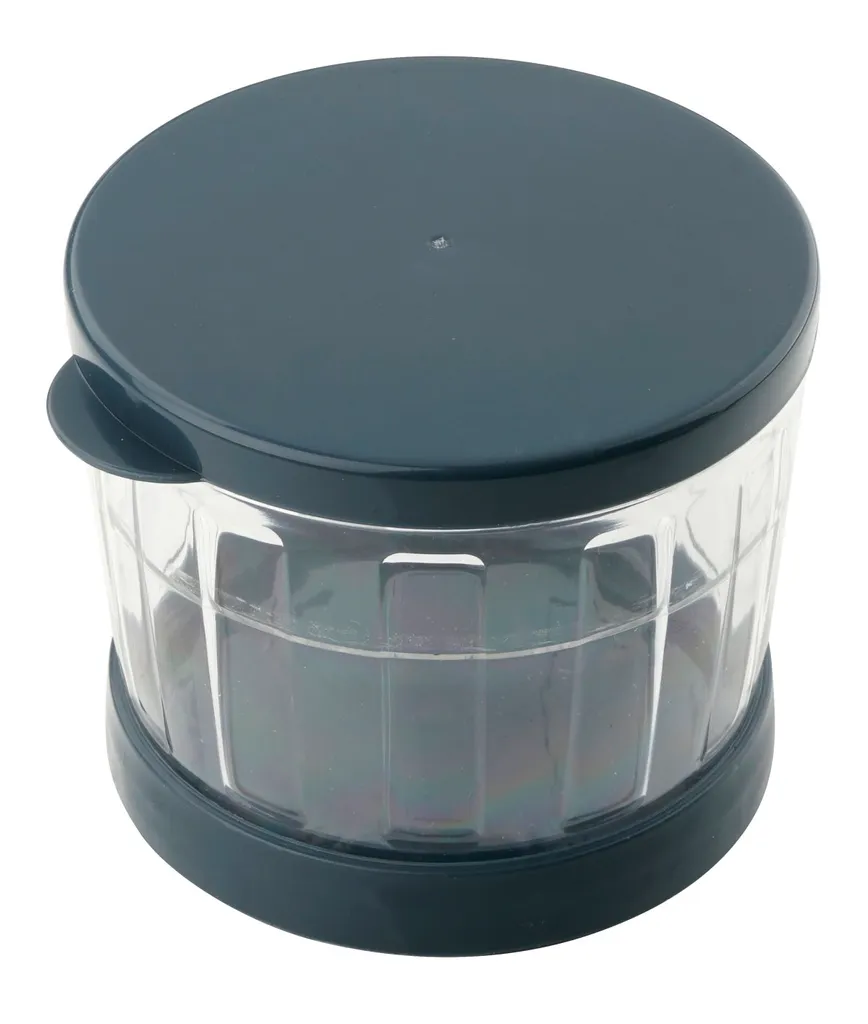 Fackelmann Zwiebelhacker Easyprepare, Hochwertiger Zwiebel-, Gemüse- Und Kräuterhacker Mit Durchsichtigem Auffangbehälter, Sicherer Halt Durch Anti-Rutsch-Füße (Farbe: Weiß / Blau-Grau) 5 Fackelmann Zwiebelhacker Easyprepare, Hochwertiger Zwiebel-, Gemüse- Und Kräuterhacker Mit Durchsichtigem Auffangbehälter, Sicherer Halt Durch Anti-Rutsch-Füße (Farbe: Weiß / Blau-Grau) – Bild 3