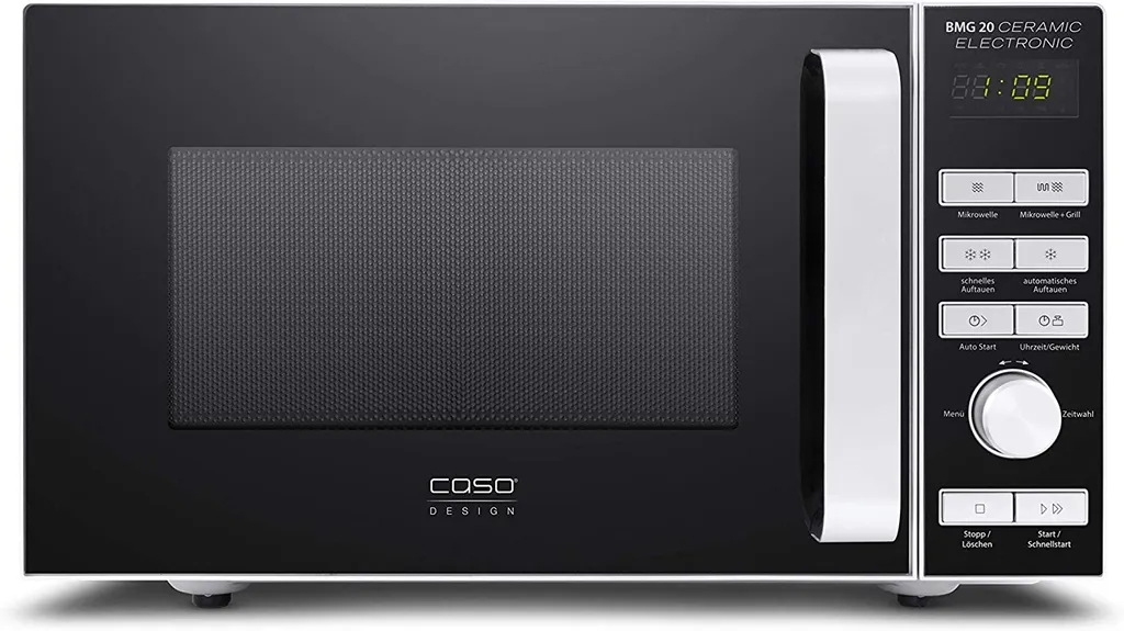 Caso Design BMG 20 Ceramic Mikrowelle 800W Grill 1000W Deutsche Beschriftung 3 Caso Design BMG 20 Ceramic Mikrowelle 800W Grill 1000W Deutsche Beschriftung