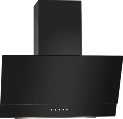 Bomann DU 7607 G Dunstabzugshaube Kopffrei 60 Cm Breit, Leise Abzugshaube Aus Glas, Abluft-Betrieb, Umluft Möglich, Dunstabzug: 302 M³/h, Inkl. Filter, Mit LED-Beleuchtung