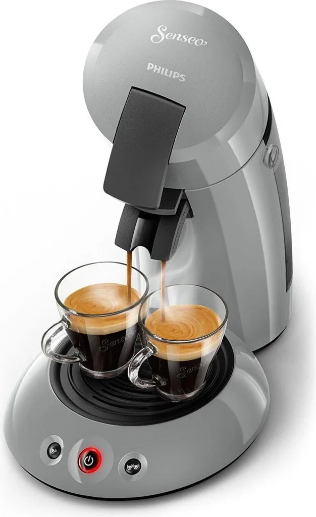 Philips Senseo Kaffeepadmaschine HD 6553/70 Original, Farbe Hellgrau 5 Philips Senseo Kaffeepadmaschine HD 6553/70 Original, Farbe Hellgrau – Bild 3