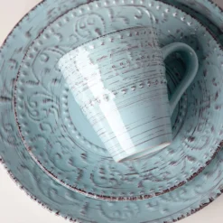 Tafelservice Steingut, Vancasso VINE Ess Geschirrset, 32-teiliges Kombiservice Mit Je 8 Speisetellern, Kuchentellern, Schalen Und Tassen Für 8 Personen, Geprägte Liane -Kaufland Verkäufe 44cb13d1834fad0a0d80757c10078ebf