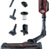 Rowenta X-Force Flex 11.60, Beutellos, Grau, Rot, Trocken, 82 DB, Akku, Lithium-Ion (Li-Ion)