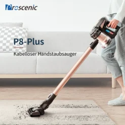Proscenic New Vision P8 Plus Akku Staubsauger, 3-in-1 Handstaubsauger, 150W Kabeloser Staubsauger, 2,200 MAh Abnehmbarer Akku, Bis Zu 40 Minuten Laufzeit, Geeignet Für Tierhaare -Kaufland Verkäufe 45647122df77c176f0086a6851887d10