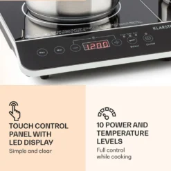 VariCook Slim Doppel-Induktionskochplatte 3500 W Timer 240° C Touch 9 VariCook Slim Doppel-Induktionskochplatte 3500 W Timer 240° C Touch -Kaufland Verkäufe 4579bb9c55211d1a70652a9eefb9b48c