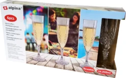 6er Set Kunststoff Champagner-Gläser Kristalleffekt 200ml / Ø6x22,5cm 12 6er Set Kunststoff Champagner-Gläser Kristalleffekt 200ml / Ø6x22,5cm -Kaufland Verkäufe 4595d6c7d13f1d0222b6cf88797cc3f0