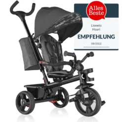 Lionelo Haari Dreirad Kinderdreirad Kinder Lenkstange Fahrrad Baby Kinderwagen Grau -Kaufland Verkäufe 465c41e5062ea101a76386cd729ce08c