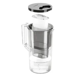 Wessper Wasserfilterkanne 2.5 L Kompatibel Mit Brita Maxtra, Wasser Filtersystem Zur Reduzierung Von Kalk, Chlor | Inklusive 1 Wasserfilterkanne + Wasserfilter -Kartusche Weiß/Schwarz -Kaufland Verkäufe 468c22279193d759d637debf8e425dd7