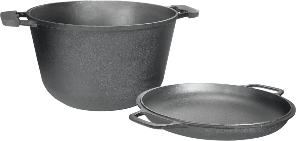 Gusseisen Topf 4L Gusseiserner Topf Ø 22cm Kochtopf Aus Gusseisen Mit Deckel-Bratpfanne 10 Gusseisen Topf 4L Gusseiserner Topf Ø 22cm Kochtopf Aus Gusseisen Mit Deckel-Bratpfanne – Bild 8