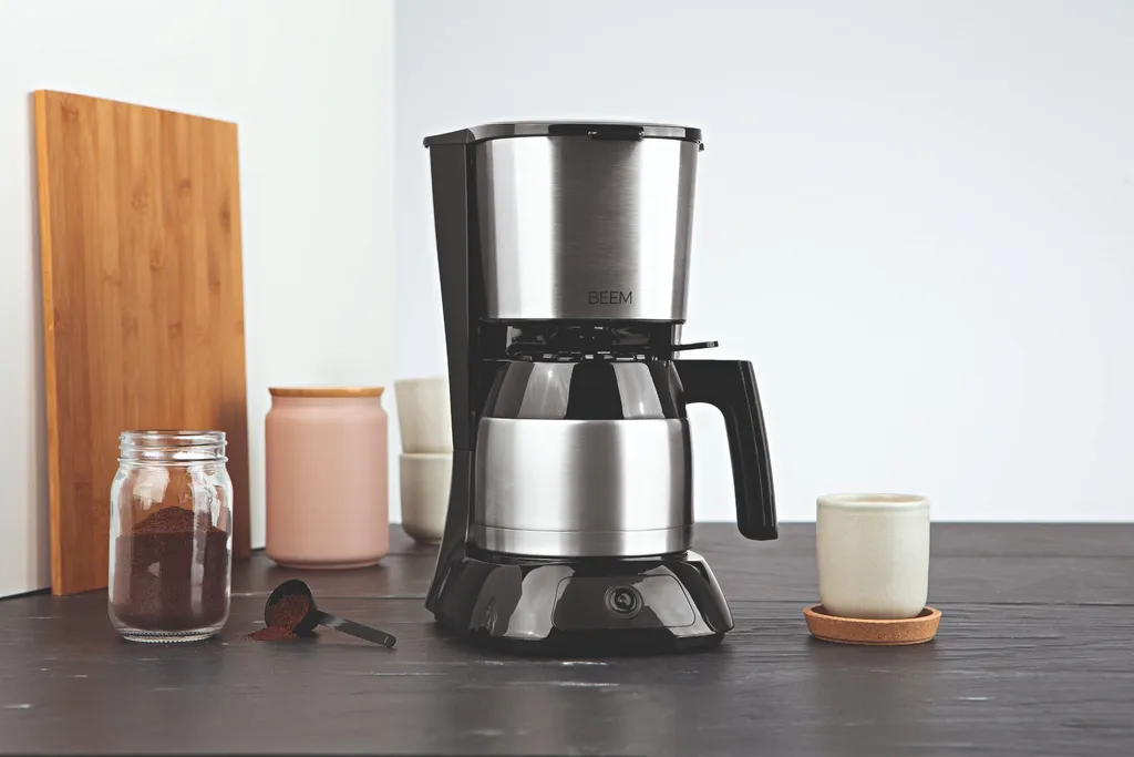 BEEM Filter Kaffeemaschine Thermo Permanentfilter 900W Filterkaffee Edelstahl 17 BEEM Filter Kaffeemaschine Thermo Permanentfilter 900W Filterkaffee Edelstahl – Bild 15