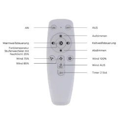 Selltec LED Deckenlampe Ventilator AIR 3 Stufen, Dimmbar, Fernbedienung CCT, Wohnzimmer Wohnzimmer, Schlafzimmer, Kinderzimmer 14646055 15 Selltec LED Deckenlampe Ventilator AIR 3 Stufen, Dimmbar, Fernbedienung CCT, Wohnzimmer Wohnzimmer, Schlafzimmer, Kinderzimmer 14646055 -Kaufland Verkäufe 46df40d008a7b69a2df4fe3c8525995e
